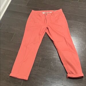 Bonobos Coral Chino Pants